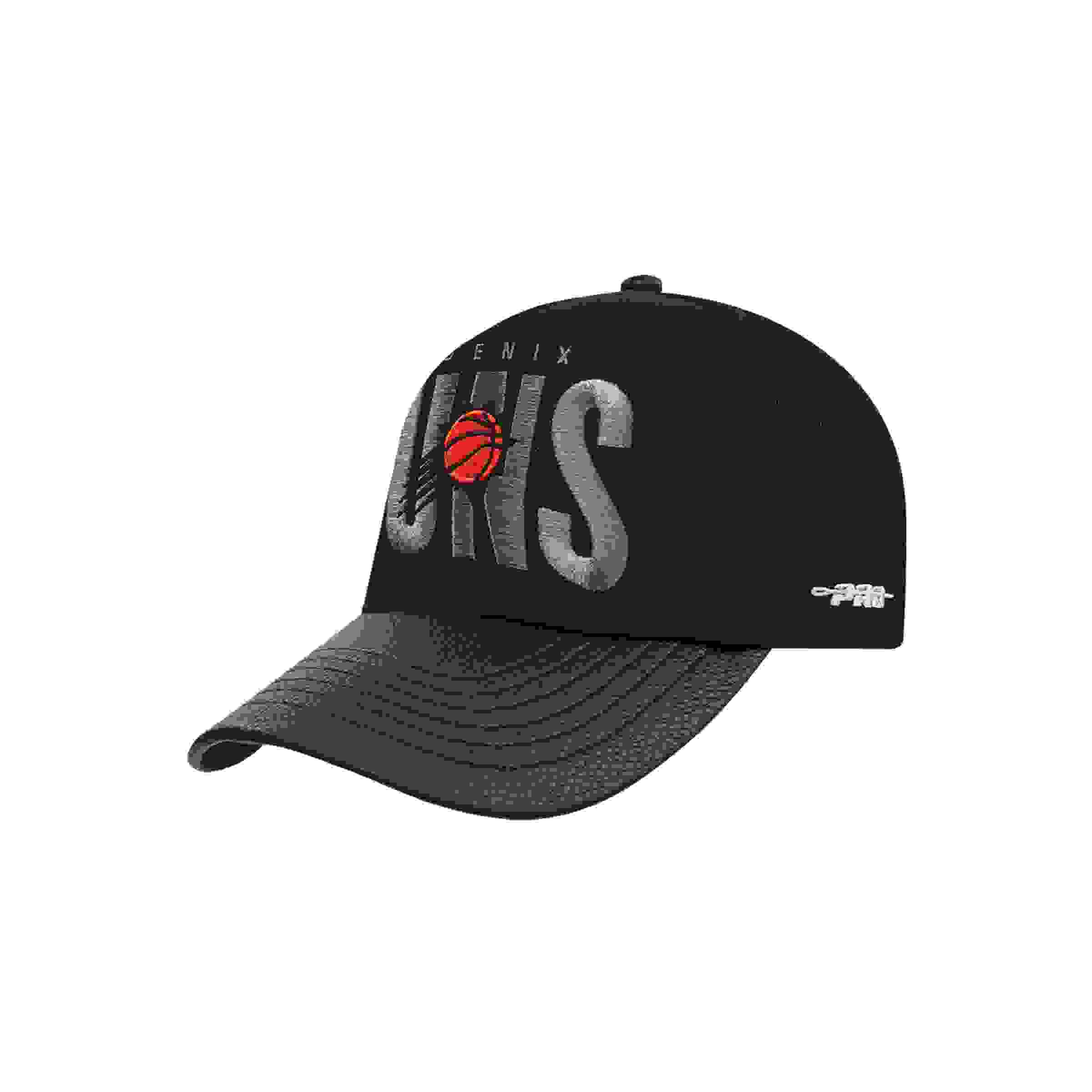 Pro Standard Phoenix Suns Shadow Drop Black Snapback Hat